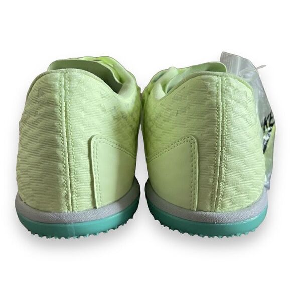Nike High Jump Elite Spikes Barely Volt/Bright Orange 806561-700 Mens size 9 New - Picture 4 of 7